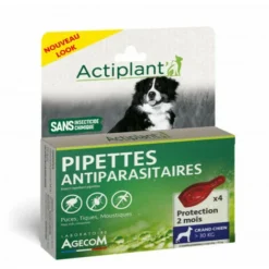 Antiparasitaire Essential Eco Spot Pour Grand Chien 4 Pipettes 2 Ml