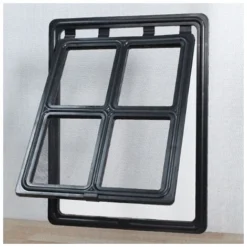 Chatière Pour Moustiquaire De Porte Ou Baie Vitrée Avec Verrouillage Par Loquet