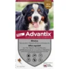 Advantix Soin Antiparasitaire Pour Chiens Plus De 40 Kg Boîte De 4 Pipettes