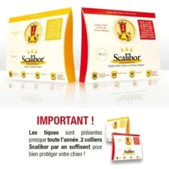 Scalibor Collier Antiparasitaire Pour Chien Désignation : Scalibor 48 Cm Conditionnement : 1 Collier Intervet 5560