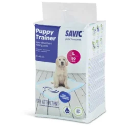 Savic Starter Kit Puppy Trainer - Lot De 50 Tapis Absorbeur D'urine Large