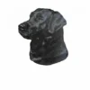 Autocollant Race Labrador Noir 7 Cm - Lot De 4