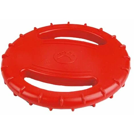 Ferribiella Frisbee En Caoutchouc Dur Flottant Pour Chiens Diamètre 20 Cm