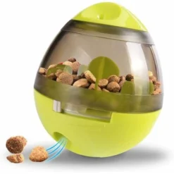 Pet Snack Ball Chien Chat Chiots Augmenter IQ Balle Interactive Distribution Alimentaire, IQ Balle Chien Chiot Jouets Éducatifs Amusant Puzzle Balle Alimentaire.