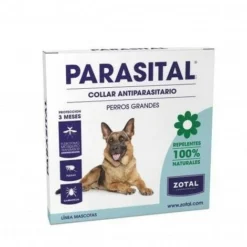 Collar Repelente PARASITAL, Para Perros Grandes, A Partir De 25 Kg