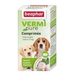 BEAPHAR Vermifuge Vermipure Chiot Petit Chien Comprimes