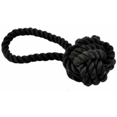 Paris Prix - Jouet à Corde Pour Chien Cosy Golden 20cm Noir