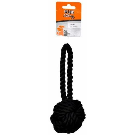 Paris Prix - Jouet à Corde Pour Chien Cosy Golden 20cm Noir – Image 2