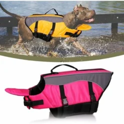 La Vie De Chien Manteaux Pour Chien Gilet De Sauvetage Pour Animaux Floatation Gilet De Sauvetage, Chien Gareautrain Preserver Maillot De Bain Avec Supérieure Et De Sauvetage