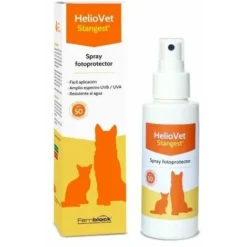 Crème Solaire Pour Chiens Et Chats HELIOVET SPRAY 80 ML FPS50 +