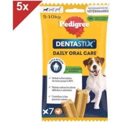 PEDIGREE Dentastix Friandises à Mâcher Petit Chien 35 Sticks Dentaires (5x7)
