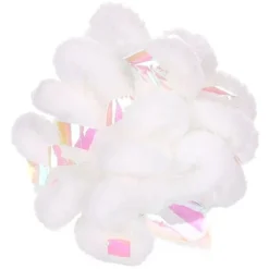 1 Balle NEVA Blanche ø 5.5 Cm. Jouet Pour Les Chats - Flamingo Pet Products