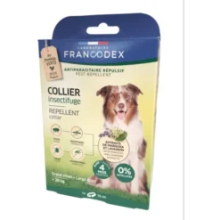 Collier Insectifuge Pour Chiens De Plus De 20 Kg Longueur 75 Cm - Francodex