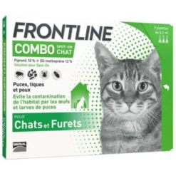 Frontline Combo Chats Et Furets 3 Pipettes