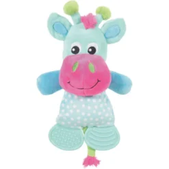 Jouet Peluche LOLA TOUDOUX, Vache Turquoise Pour Chien - Animallparadise