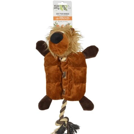 Jouet En Peluche Lion Pour Chien – Image 2