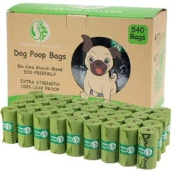 540 Pcs Sac Ramasse Crotte, Sac Ramasse Crotte Chien, Etanches Sacs à Caca Pour Animaux De Compagnie