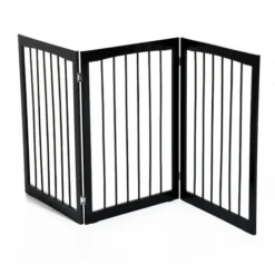 PawHut Barrière Modulable Pliable Barrière De Sécurité 160L X 76H Cm MDF