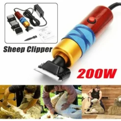 200W Tondeuse électrique Pour Animal Chien Mouton Chat Cisea