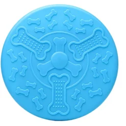 GP Jouet Frisbee Pour Chien, Jouet Pour Chien, Frisbee Pour Chien, Jouet Pour Chien Frisbee Pour Activités De Plein Air Pour Grands Chiens, Formation De Chien (bleu Ciel) 2 Pièces