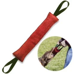 Boudin Chien, Boudin Mordant Chien Indestructible, 40 Cm, Avec 2 Anses, Jouet Pour Chien En Tuyaux De Lance À Incendie, Extra Robuste Boudin À Mordre Chien