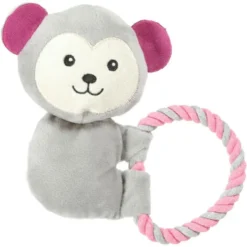 Peluche Maxou Corde 18 Cm Jouet Pour Chiots - Animallparadise