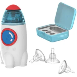 Aspirateur Nasal électrique Pour Nourrissons Et Tout-petits Avec Musique Et Lumières, 3 Niveaux D'aspiration Et 3 Buses