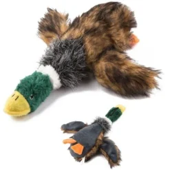Jouet Pour Chien, Jouet En Peluche De Canard Qui Couine, Jouet Interactif De Soins Dentaires à Mâcher Avec Son (Forme De Colvert)