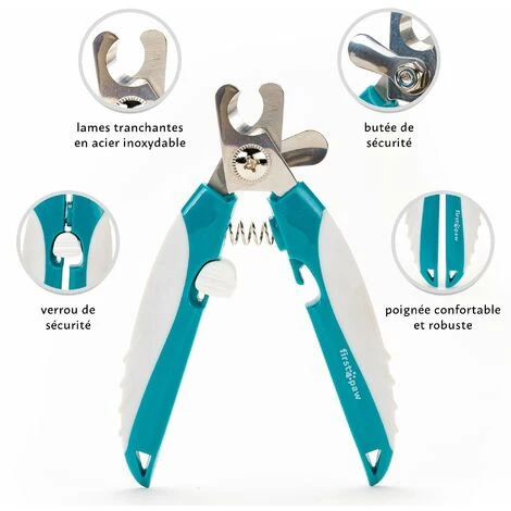 Kit De Toilettage Professionnel Pour Chiens Chats - FIRSTPAW - Un Peigne Démêlant, Un Râteau De Toilettage, Un Coupe Griffes - Retire Les Poils Morts – Image 5