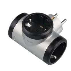 Adaptador Triple LEGRAND Color Negro-aluminio - Talla