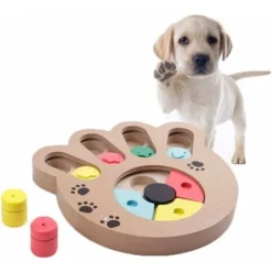 Jouet Chien Intelligence Jeu éducatif Chiens Jeu De Dissimulation Interactif Chien Jouet Jeu De Dissimulation Interactif Distributeur De Croquettes Pour Chien Et Chat