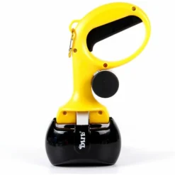 Pelle Ramasse-Crottes Pour Chiens, Pelle à Déjections Canines Portable Pour Grands Et Petits Chiens, Nettoyeur De Déjections Canines Avec Distributeur De Sac