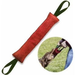 Boudin Chien, Boudin Mordant Chien Indestructible, 40 Cm, Avec 2 Anses, Jouet Pour Chien En Tuyaux De Lance À Incendie, Extra Robuste Boudin À Mordre Chien, Versailles