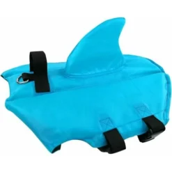 Chien Gilet De Sauvetage Animaux Manteau à Flotteur Gilet De Flottaison Chiot Bouée De Sauvetage Sécurité Pour La Natation Avec Boucle Réglable Bleu-