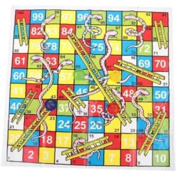 Serpent Échelle Éducatifs Enfants Enfants Jouets Intéressant Jeu De Société Ensemble Portable Volant Échiquier Famille Jeu De Société