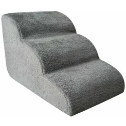 Escalier Pour Chien Rampe Antiderapante Pour Animaux De Compagnie Escaliers Rampe Pour Chien Pour Lit Marches Pour Chien De Compagnie 3 Niveaux Escaliers De Formation Amovibles Et Lavables