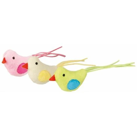 Trixie Oiseau, En Peluche/polaire, Catnip - 7 Cm