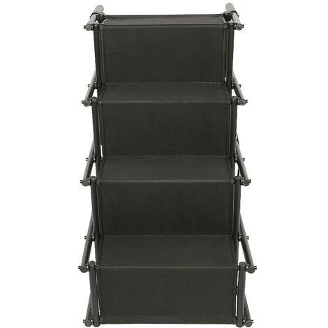 Escalier Pour Chien, Escaliers Légers De Rampe De Voiture De Chien, Rampe D'Accès Amovible Et Pliable, Escalier à 4 Marches, Chargable Jusqu'à 80 Kg, Utilisable Pour Tous Les Véhicules (Noir) – Image 3