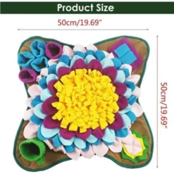 Tapis De Chien Snuffle Mat, Snuffle Mat Pour Chiens, Tapis De Fouille Chien, Tapis &eacuteducateurs Pour Chiens Tapis De Fouille Alimentation Lente Jouet Tapis Reniflant De Chien Couverture Pliable