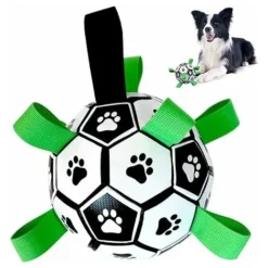 15 Balle Pour Chien, Balle Chien Caoutchouc, Balle Chien Indestructible, Jouet En Caoutchouc Dur à Mâcher, Nettoyer Les Dents, Jouer, S'entraîner (2 Points De Couleur Doubles)