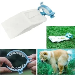 20 Sacs Avec Clip De Calieur Sachets TG S / M Pour Les Excréments De Collection De Excréments