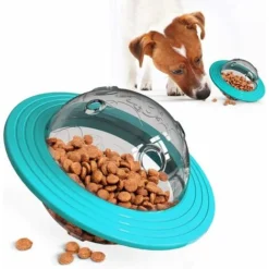 Jouet Doccupation Et Déducation Pour Chien　Jouet Pour Chien, Interactif IQ Jouet Balle Pour Chien De Compagnie , Jouet Interactif à Friandises, Distributeur De Croquettes Pour Chien, Balle De Nourritu