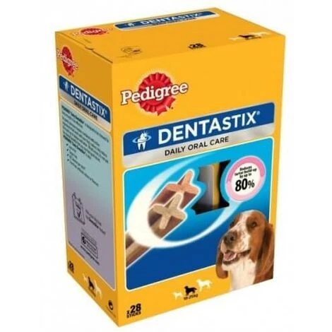 PEDIGREE DENTASTIX MULTIPACK POUR CHIENS DE TAILLE MOYENNE 28 PIÈCES – Image 2