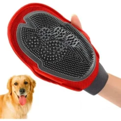 Gants Pour Chien, Gant Brosse Chat, Gant Toilettage Animaux, Gant De Toilettage Massage, Gant De Toilettage 2 En 1 Pour Animal Domestique Gant
