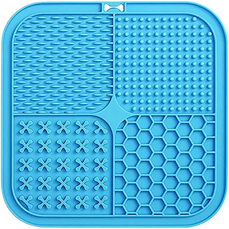 Tapis à Lécher Pour Chien Avec Ventouses Mangeoires Lentes Pour Chien