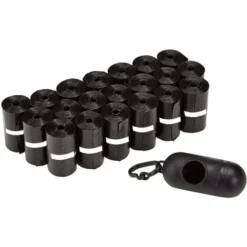 NineClouds Sacs à Déjections Canines Avec Distributeur Et Clip Pour Laisse